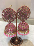 Stylish Lightweight Jhumkay Earrings - Available in 6 Colours