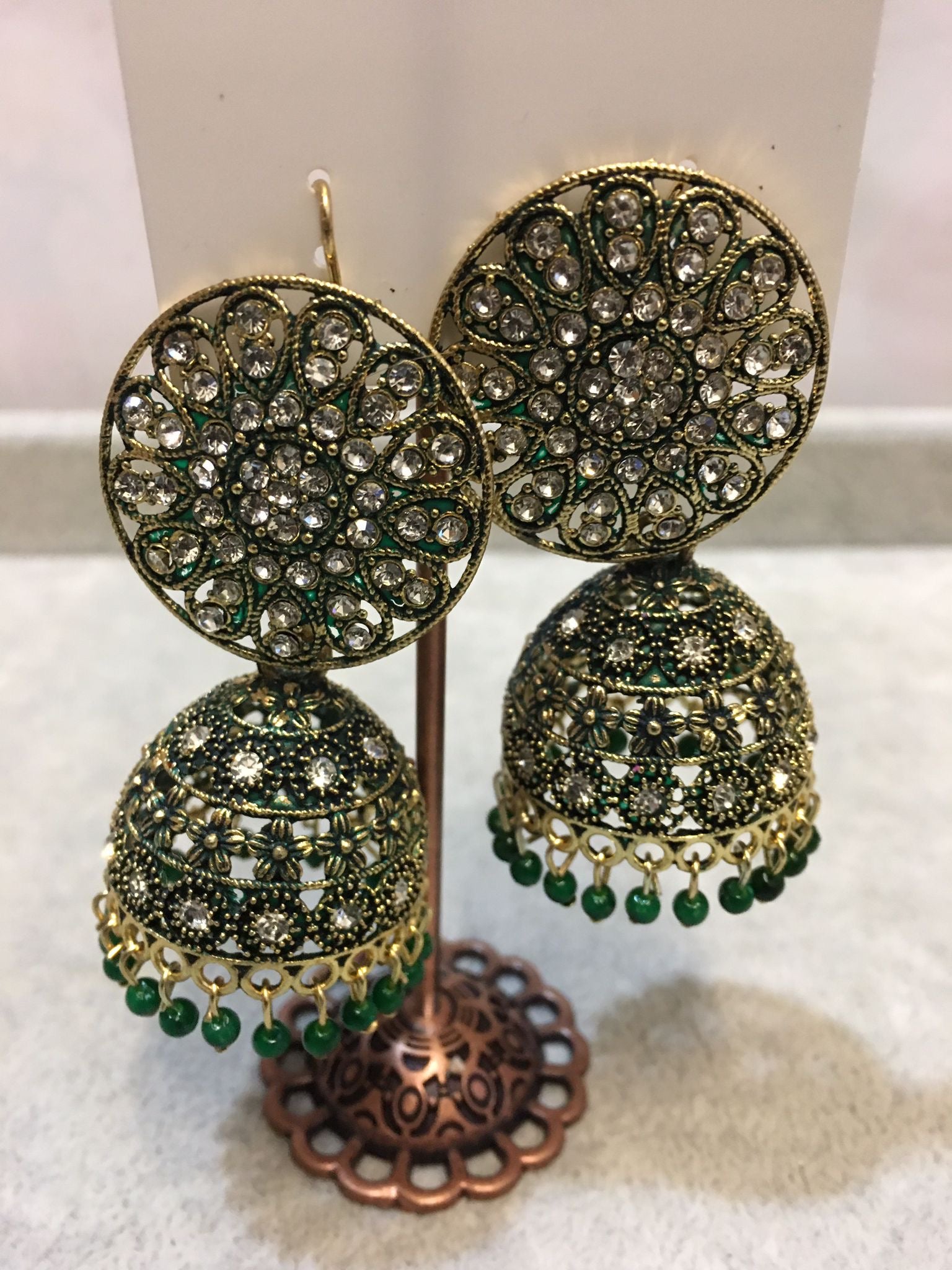Stylish Lightweight Jhumkay Earrings - Available in 6 Colours