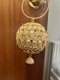 Bridal Round Clutch Handbags