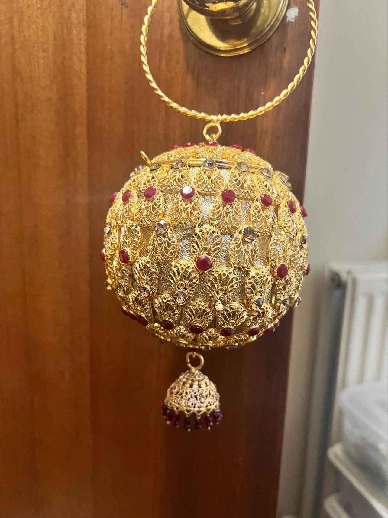 Bridal Round Clutch Handbags