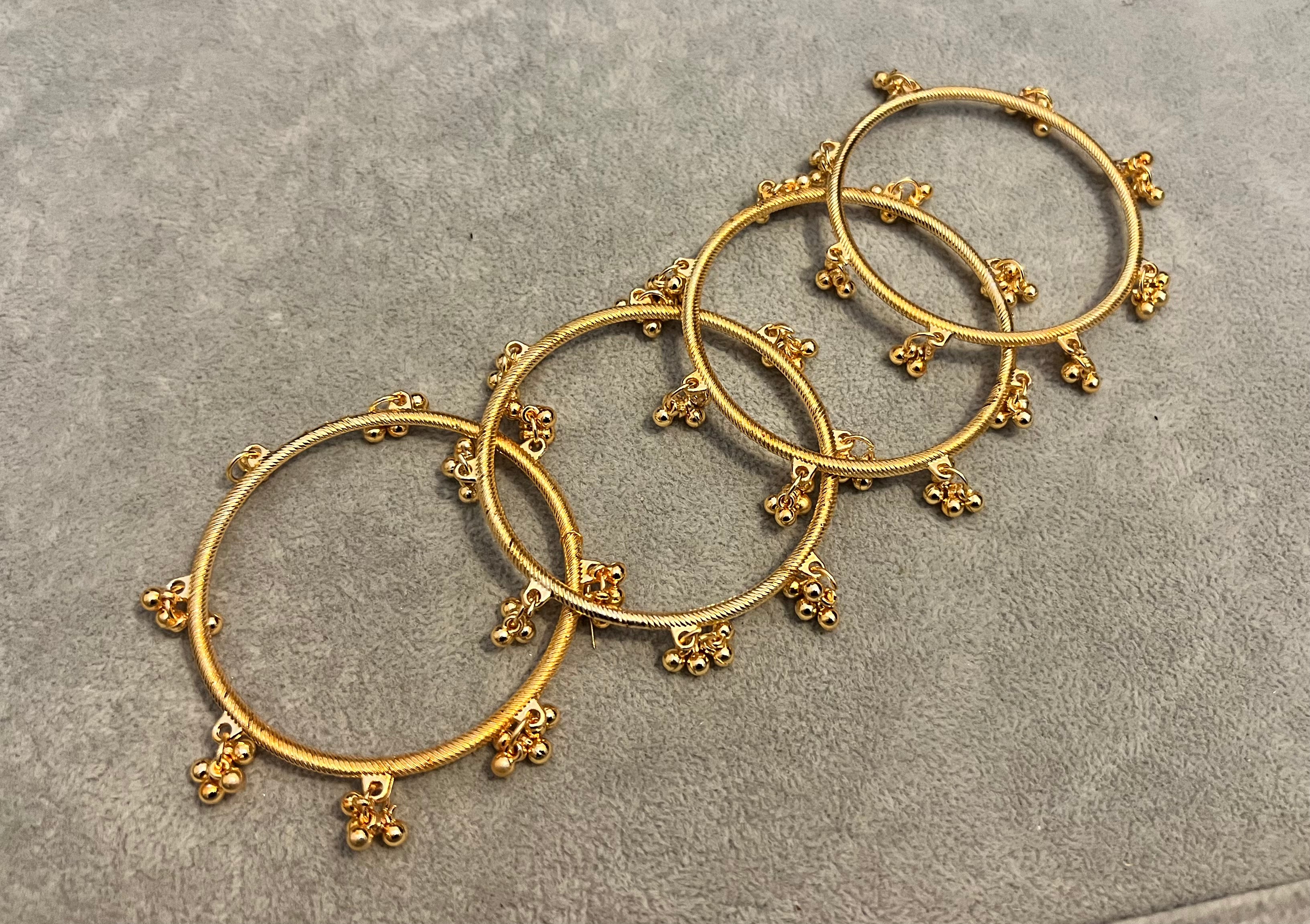 Kashmiri  bangles x4 size 2.6