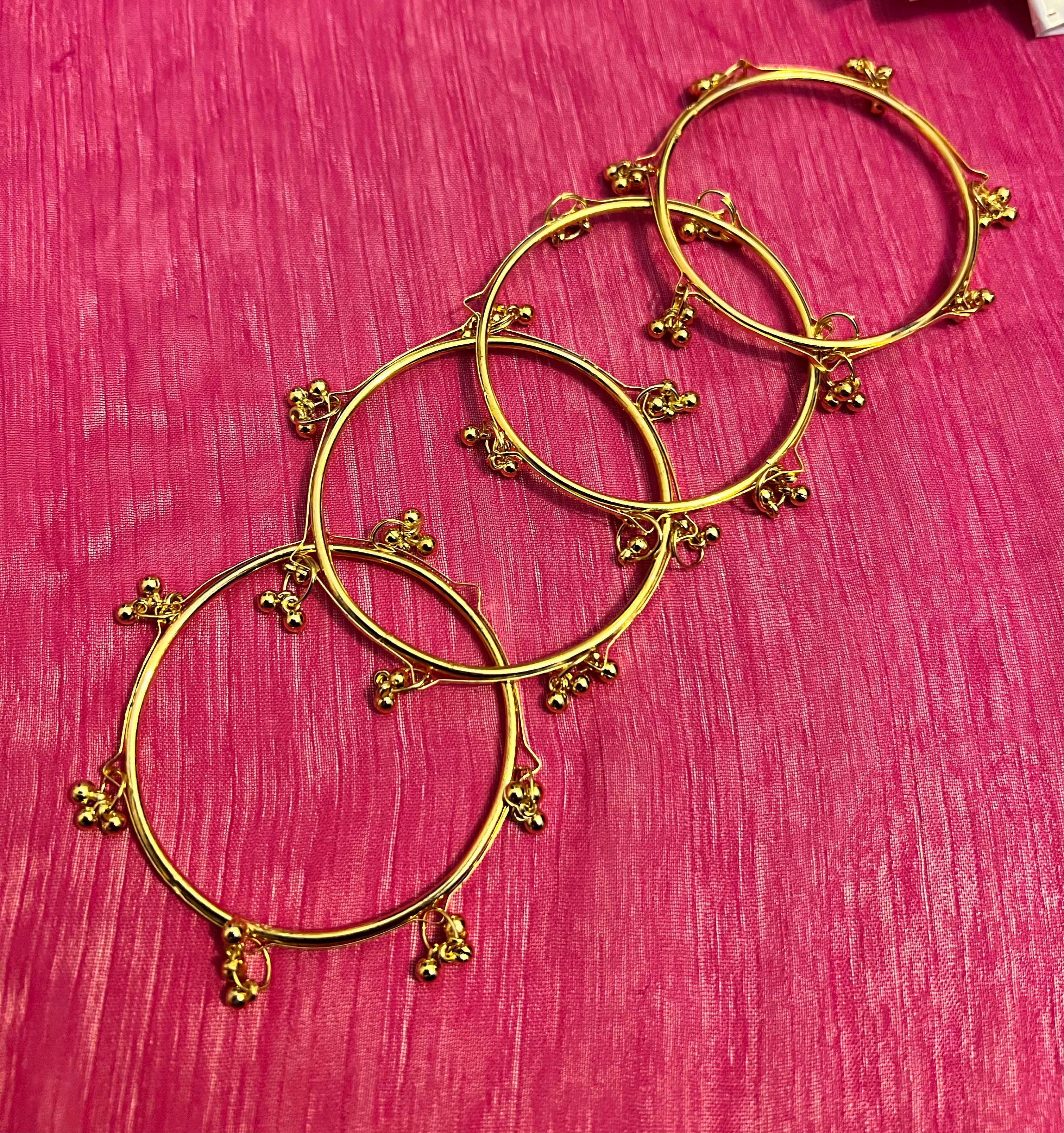 Kashmiri  bangles x4 size 2.6