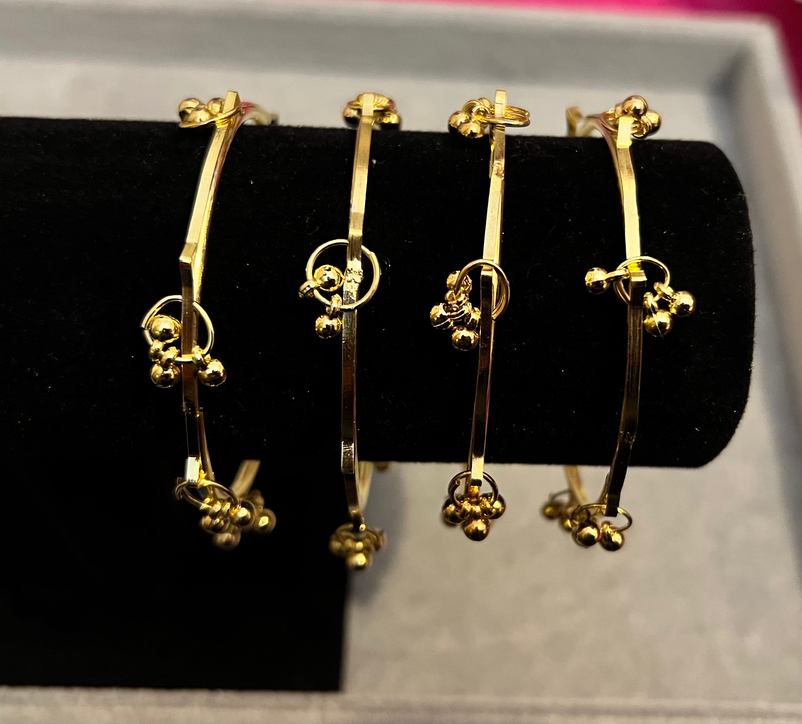 Kashmiri bangles x4 size 2.6