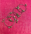 Kids silver Kashmiri bangles size 2.2