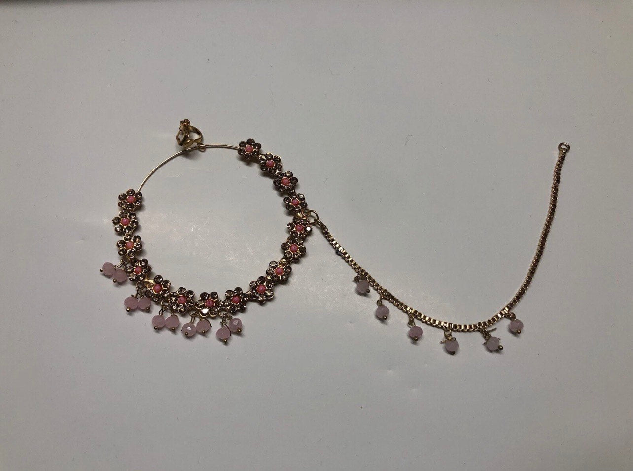 Traditional Bridal Gold Nath Nose Ring