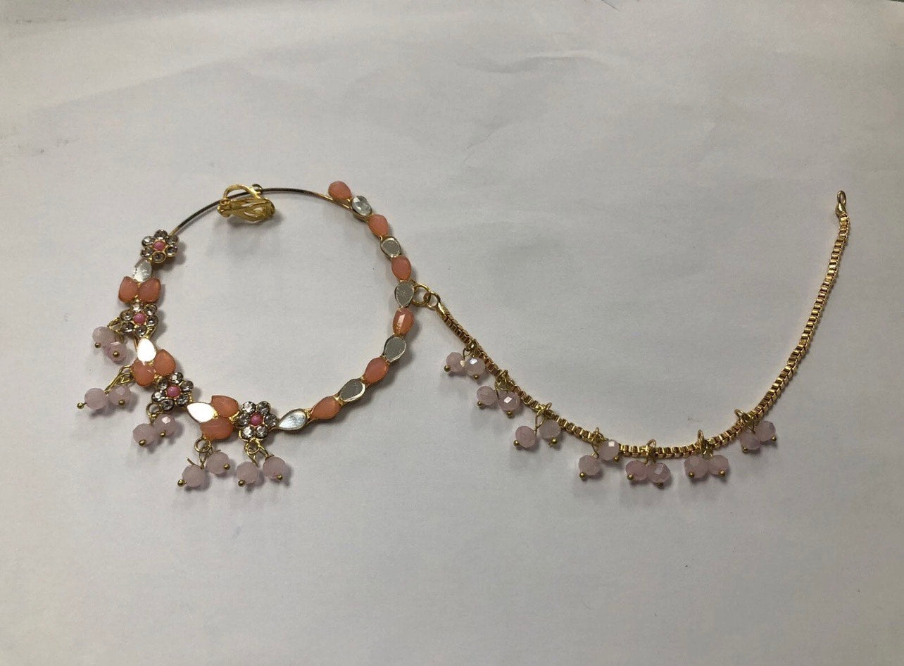 Traditional Bridal Gold Nath Nose Ring